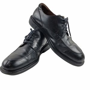 Florsheim black leather tie up Oxfords 9.5
